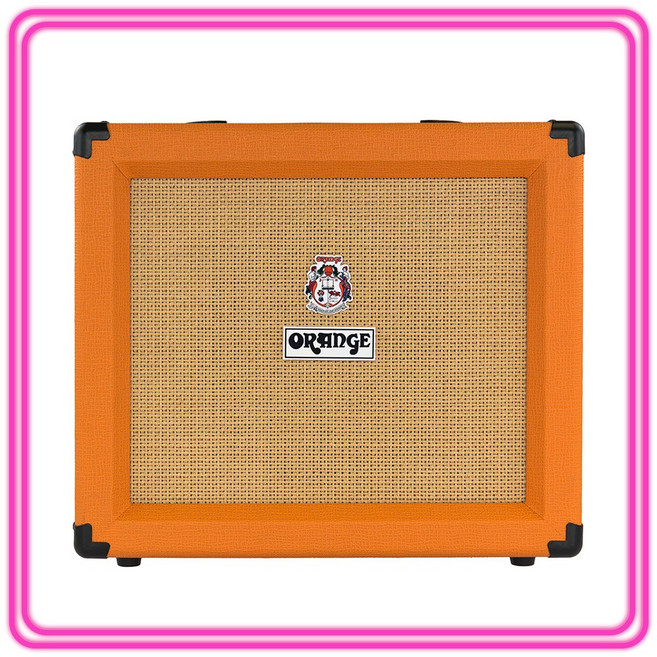 ORANGE 2채널 35W 연습용 트랜지스터 기타 오렌지 앰프 CRUSH 35RT, 1개