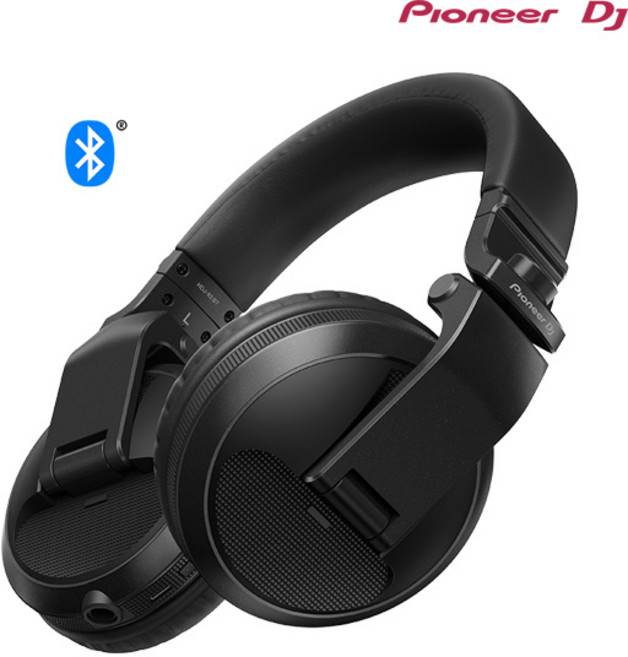 파이오니아 헤드폰, 블랙, HDJ-X5BT (블루투스)