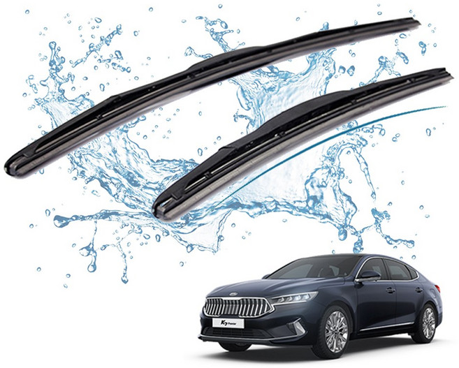 K7프리미어와이퍼 하이브리드 순정형 1세트 발수코팅 윈도우브러쉬 650mm 450mm