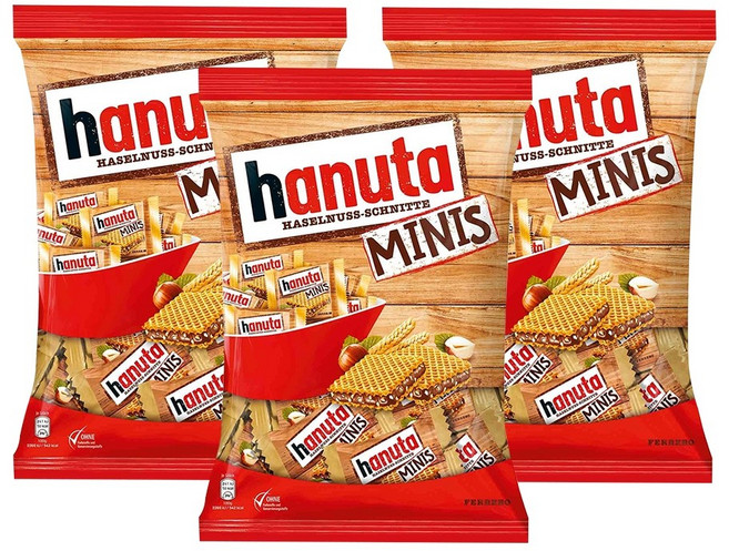 하누타 미니 Hanuta Minis 200g 3개