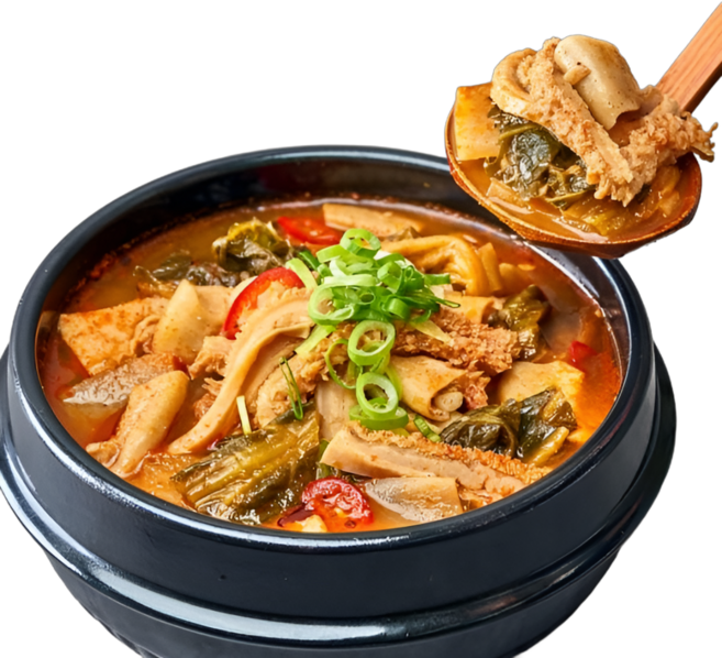 소 한우 내장탕 즉석탕 가정용 밀키트 식당 업소용 캠핑 해장국 요리 750g 4팩, 1세트