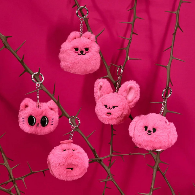 TXT 迷你娃娃玩偶掛件, 1個, 玩偶五款全都要【劃算】關注優發