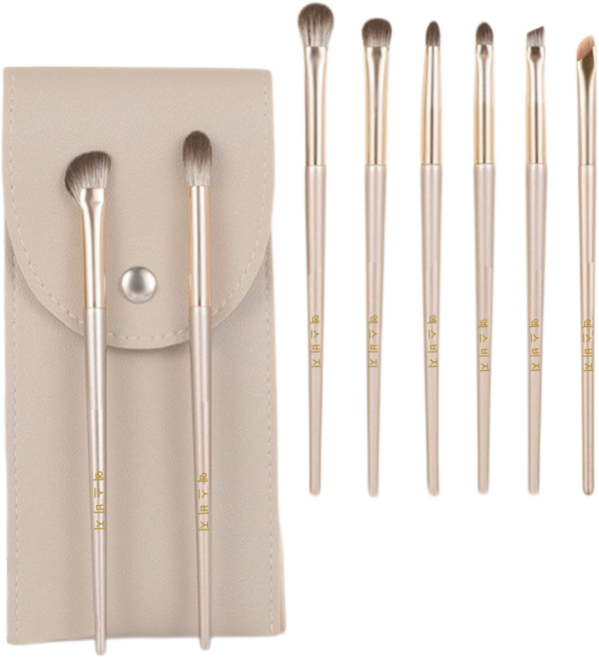 엑스비지 골드 아이 메이크업 브러쉬 8종, 1개