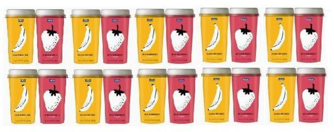 매일 바나나는 원래 하얗다 10개 + 딸기는 원래 달콤하다 10개 190ml 20개, 3.8L, 2세트