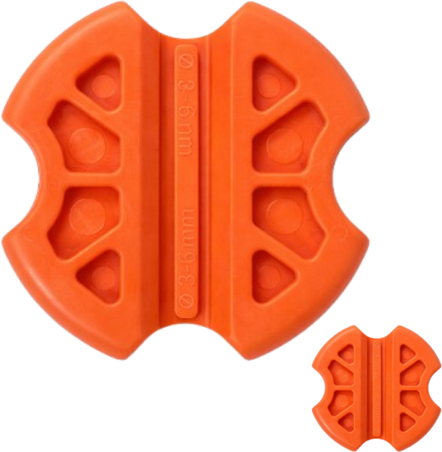 논슬립 그립형 전선 와이어 당김기 케이블 풀러 손보호 작업용, 2개