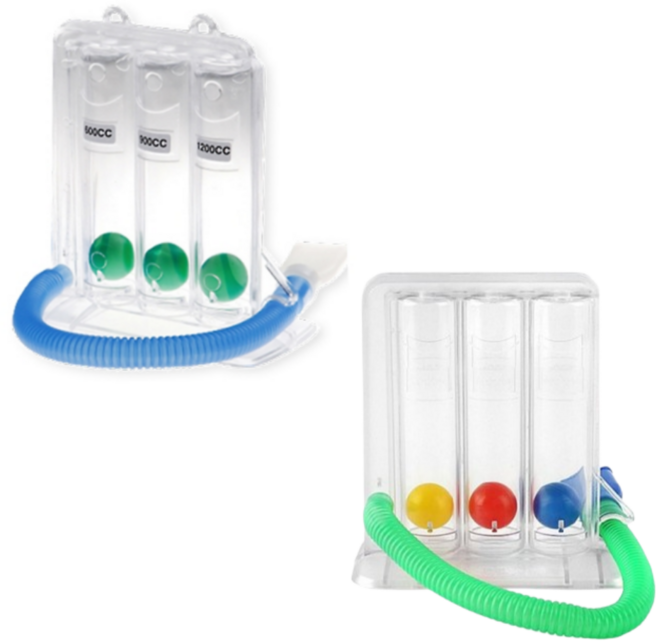 폐활량 폐 호흡 운동기구 측정기 폐활량계 호흡강화기, 소아용(HS-IM-1200), 1개