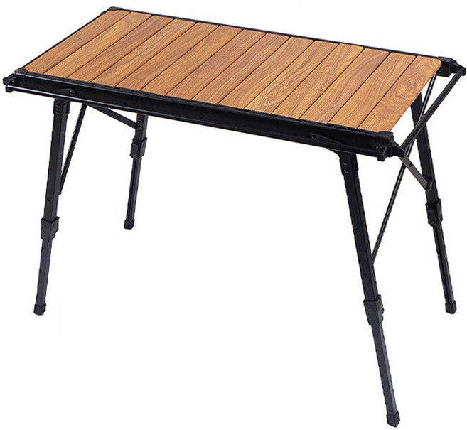 저스트캠프 IGT 캠핑 테이블, 우드