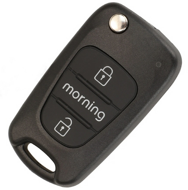 라온파인 기아 모닝 폴딩키 케이스 스마트키 호환용 교체용 수리 DIY