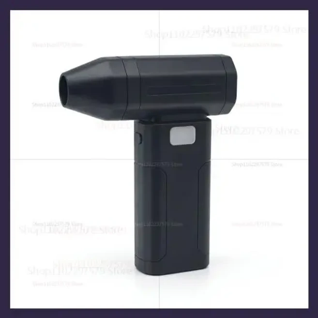 X8 브러시리스 터보 제트 팬 블로워 100000RPM 강력한 전기 에어 먼지 청소기 휴대용 고속 (가정 차고 작, 01 black