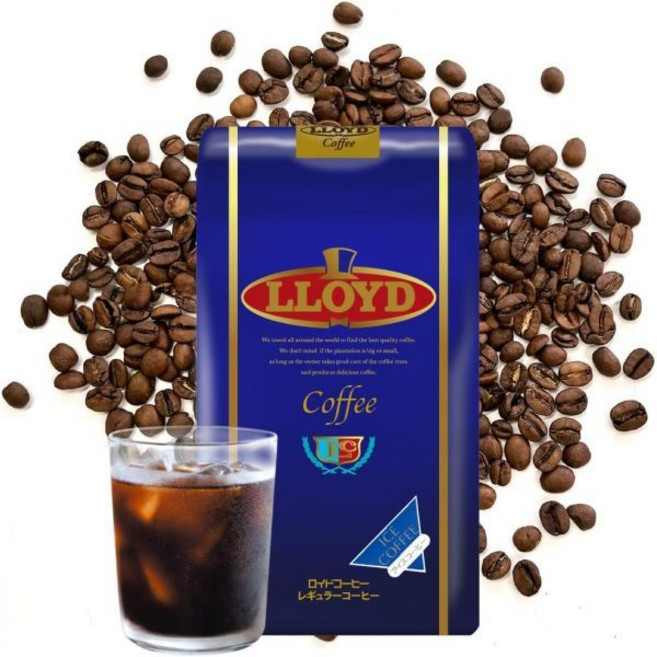 로이드 커피 아이스 350g 원두 그대로 커피에 적합한 블렌드 깔끔한 질감과 원두의 단맛 진하게 볶은 깊은 풍미 냉침 콜드브루 직, 원두 타입, 1개