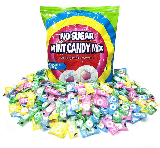 노슈가 민트캔디 믹스 (약), 1개, 500g