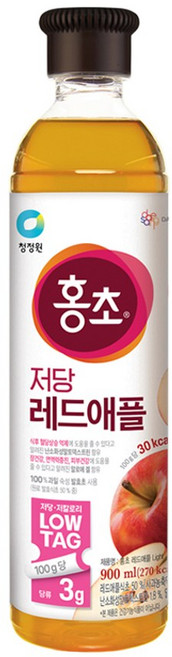 홍초 레드애플 저당, 900ml, 1개