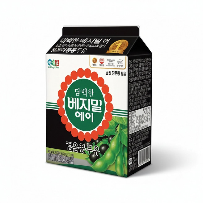 [베지밀]*담백한 베지밀A 검은콩두유 190ml*80팩, 190ml