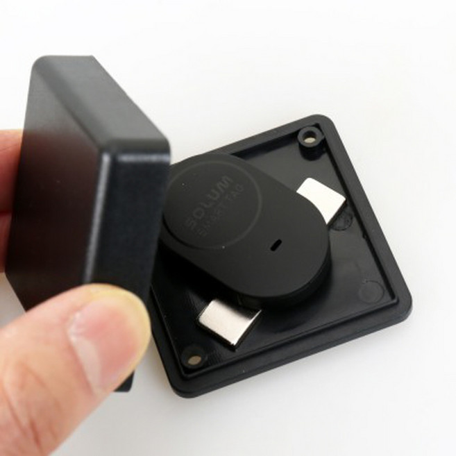 차량용 초소형 무선 위치추적기 스마트택 솔루엠 300일 작동 전국 호환 방수케이스 증정, 1개, 혼합색상