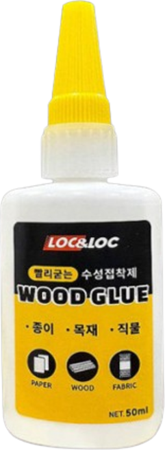 (목공 본드 수성 접착제 종이 나무) 본드, 1개