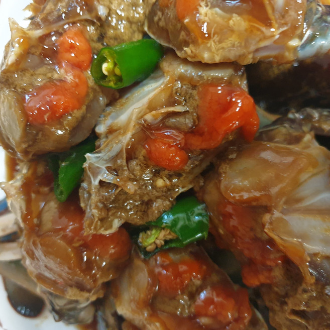 명품삼삼게장 100%국내산 알베기 암 꽃게간장게장2kg, 1개, 2kg(3-4마리)