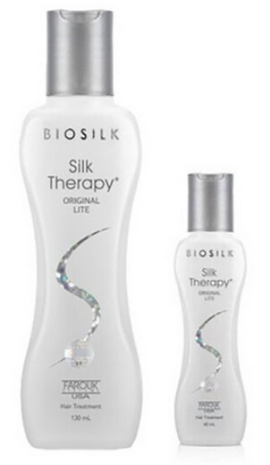 실크테라피 오리지널라이트 헤어에센스 130ml + ) 라이트에센스 60ml 1개