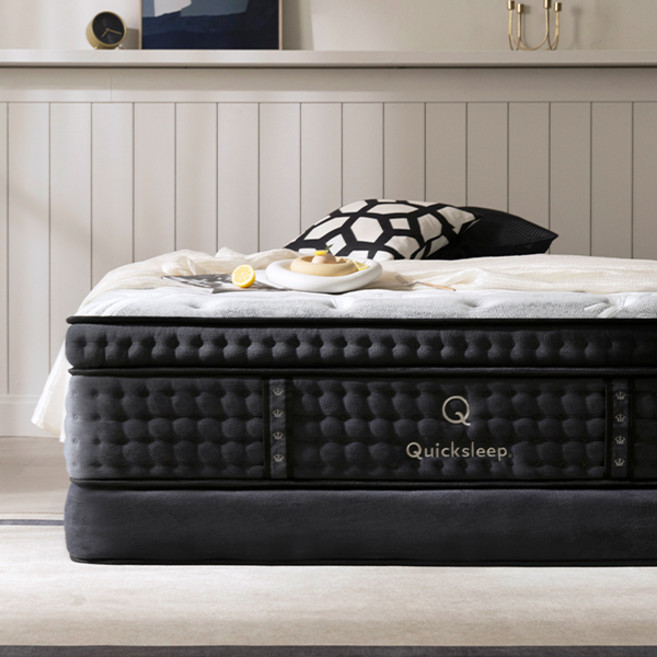 퀵슬립 Q9 롤팩 하이브리드 매트리스, 35cm, 그레이