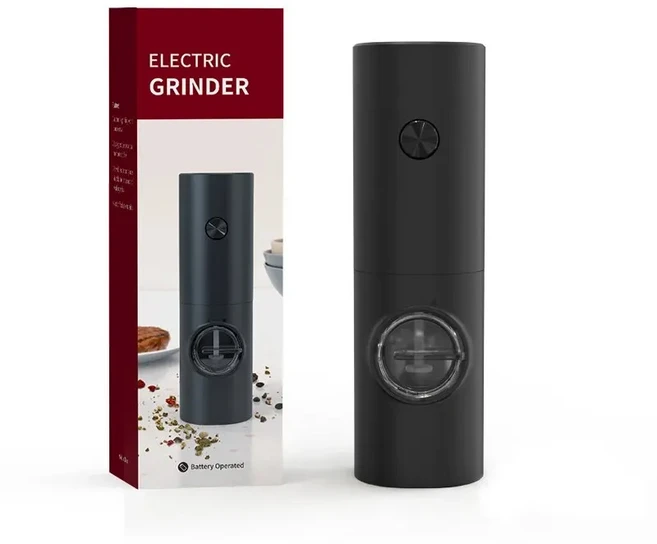 LED 조명 조정 거친 파트너 를 갖춘 전기 자동 밀 후추 소금 분쇄기