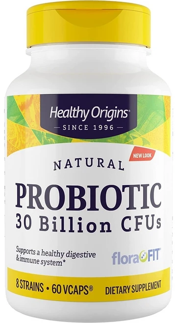 Healthy Origins Probiotic 30 Billion CFU's 헬시오링즈 프로바이오틱 60식물성캡슐, 60정, 1개 - 쿠팡