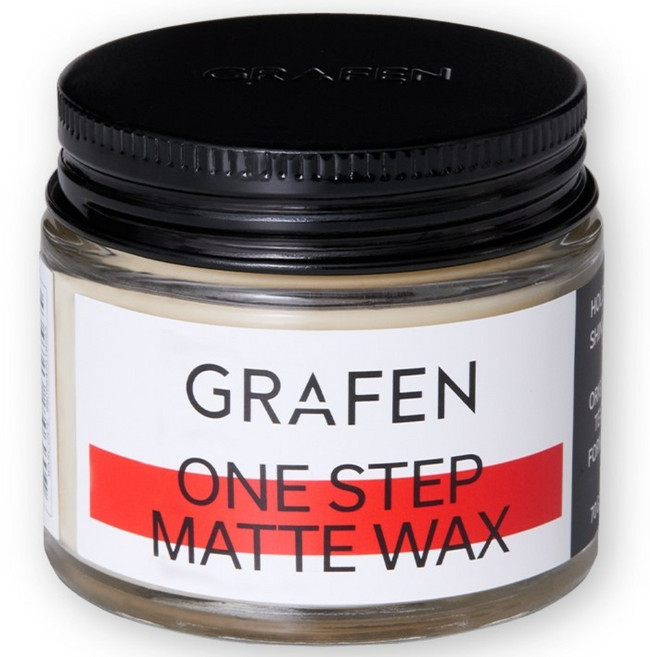 그라펜 원스텝 매트 헤어왁스 바르기 쉬운 하드 왁스, 70g, 1개