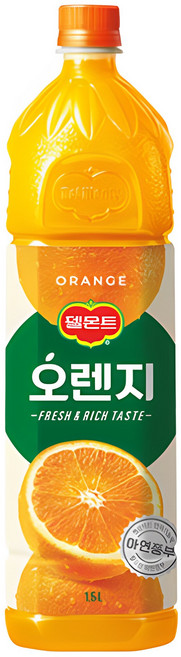 델몬트 오렌지 주스, 1.5L, 12개