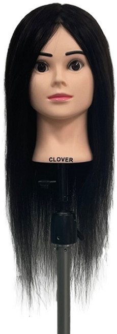 [클로버]연습용 통가발 100%인모 16인치, 100인모 16인치(M10A1018BL), 1개