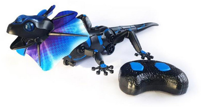 무선조종 목도리 도마뱀 RC 장난감