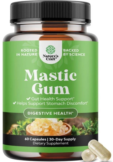 네이처스크래프트 매스틱검 1000mg Mastic Gum 캡슐 60정, 1개 - 쿠팡