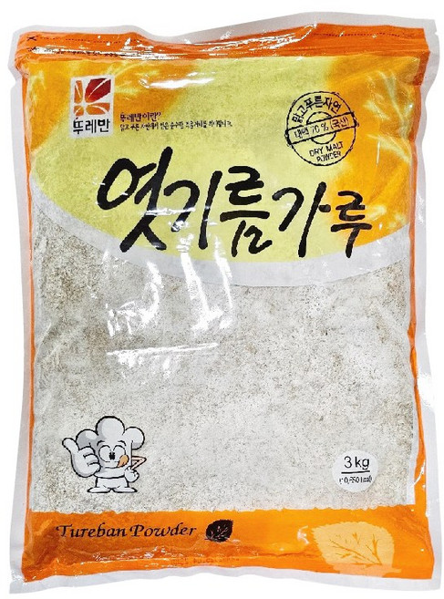 뚜레반 엿기름가루, 3kg, 1개