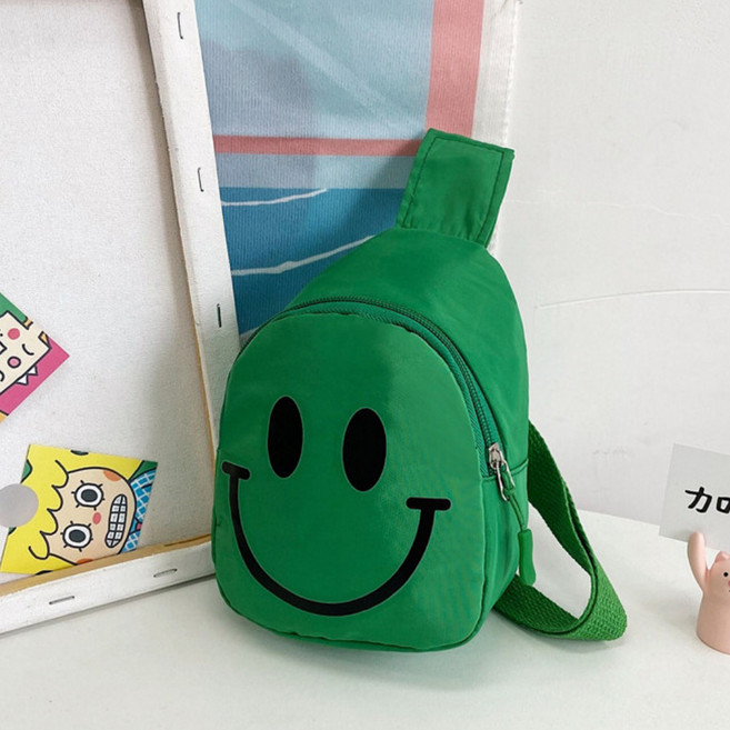 슬링백 크로스백 어린이집 스마일 가방 유치원 선물