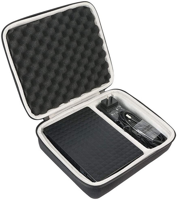 Khanka Seagate Expansion Desktop 3TB 4TB 6TB 8TB 10TB 외장 하드 드라이브 HDD용 하드 여행 케이스 교체 - USB 3.0