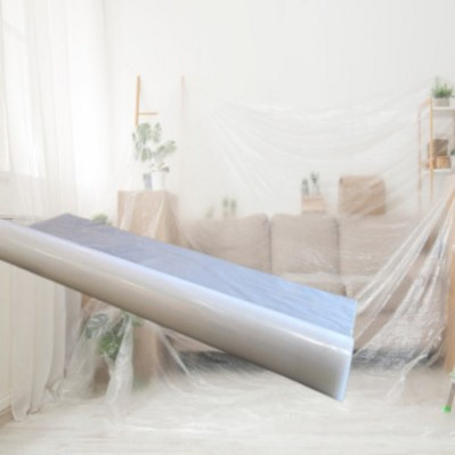 대형 신재 재생 PE 롤 통 마끼 비닐, 통비닐, 제품30 0.1x60x91, 1개