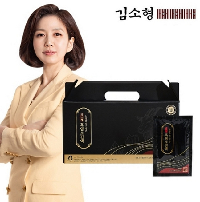 김소형 유황먹고 자란 흑염소 진액 30포 2박스, 30포 x 2세트, 2개, 2.1L