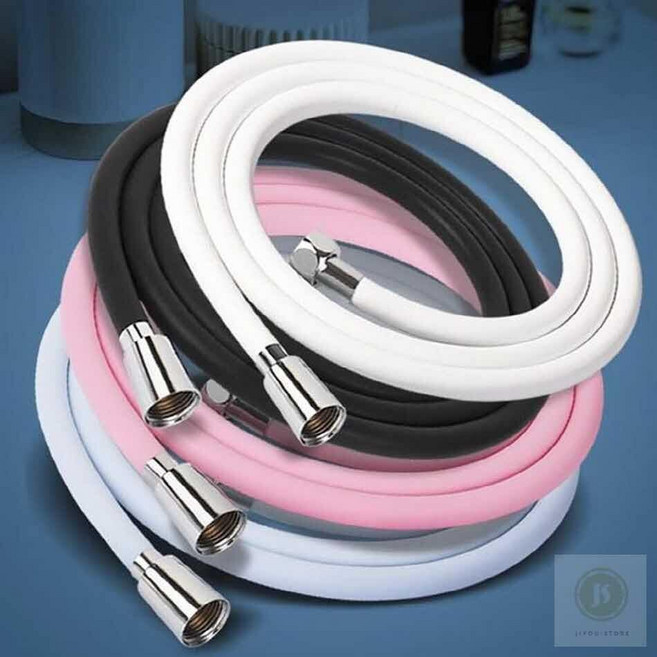 실리콘호스 물떄방지 샤워기 줄 샤워호수 교체 꼬임, 블루, 블루_단일상품