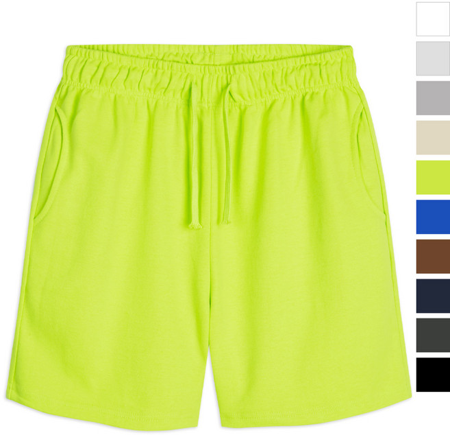 남녀공용 무지 4부 밴딩 반바지 (MU148)