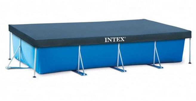 인텍스 수영장 4.5 x 2.2m 정품덮개 4.5미터 특대형풀장 전용 커버 28039 (28273용), 단품