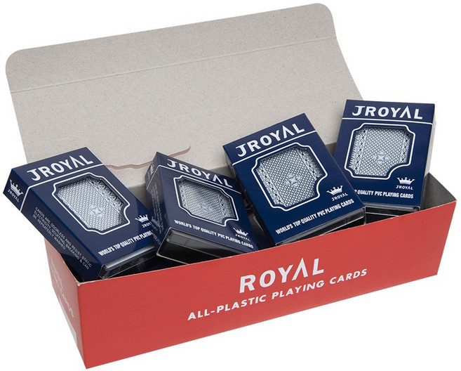 제이로얄 트럼프카드 J ROYAL, 혼합색상, 12개