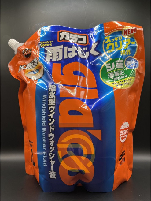 SOFT99 庫樂斯 撥水型雨刷精 2L 玻璃清潔 鍍膜, 1個