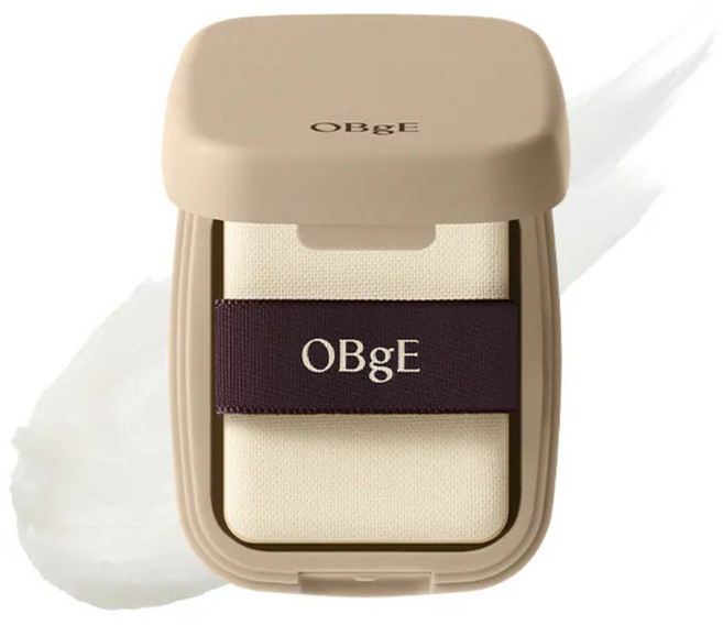 OBgE 絲絨凝凍控油蜜粉餅, 1個