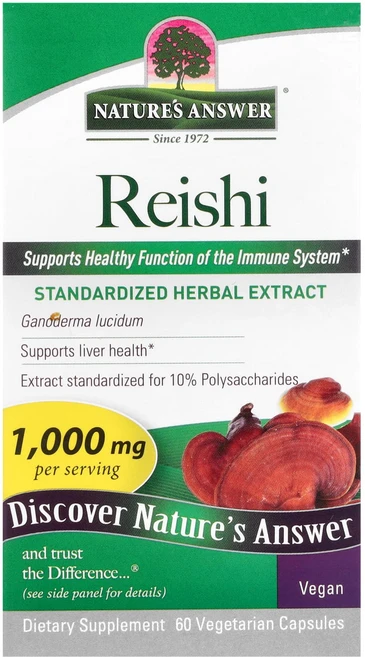 네이쳐스엔서 영지버섯 허브 추출물 500mg 60 베지캡슐, 60정, 6개 - 쿠팡