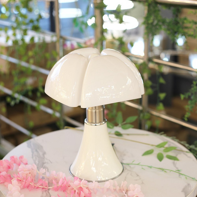 포유 큐티 무드 LED 아크릴 화이트 단스탠드 디밍 전구색 테이블 침대 카페 무드등 스탠드, 포유 큐티무드 LED 아크릴 화이트 단스탠드