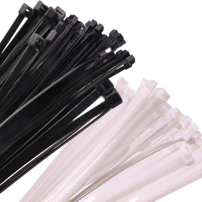 케이블타이 7.6 x 650mm 100개 전선 타이 정리 대용량, 블랙(100개), 1세트