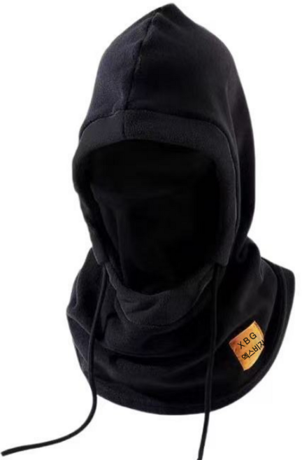엑스비지 슈퍼방한 바라클라바 후드넥워머, 블랙, 1개