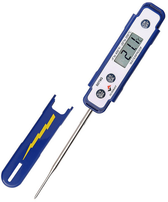 서미트 SDT-8Q 완전방수 디지털 온도계 -20도~200도 국산, 1개