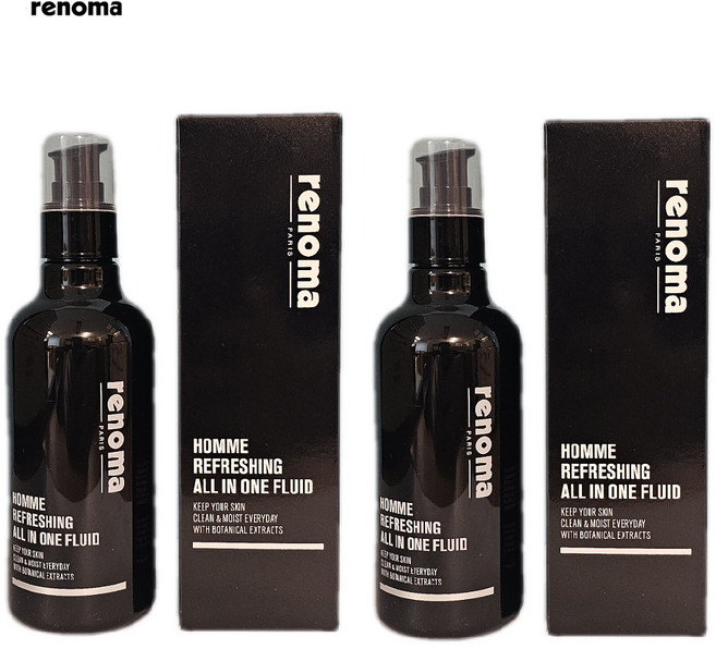 레노마 옴므 리프레싱 올인원 플루이드, 2개, 250ml