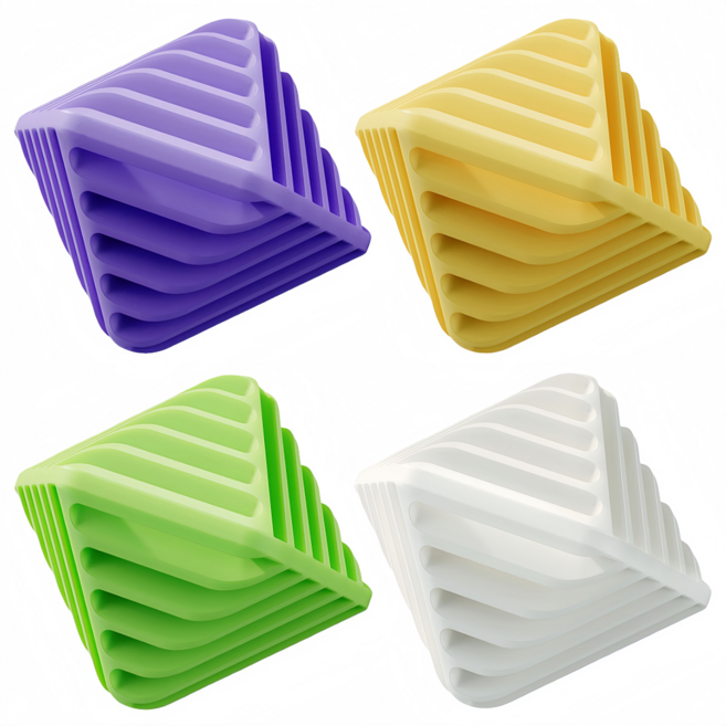 CIIECE 엉킴방지 통돌이 드럼세탁기 빨래볼 건조기볼 세탁볼, 1세트, 혼합색상