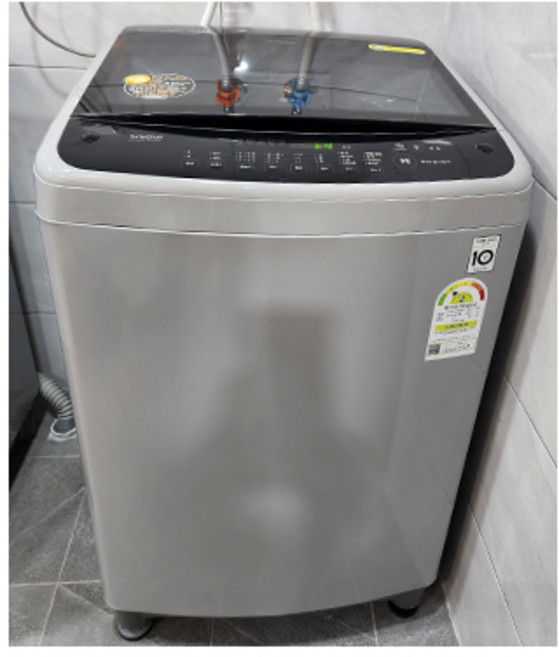 LG전자 통돌이 세탁기 10kg 방문설치, TR10BL, 미드프리실버