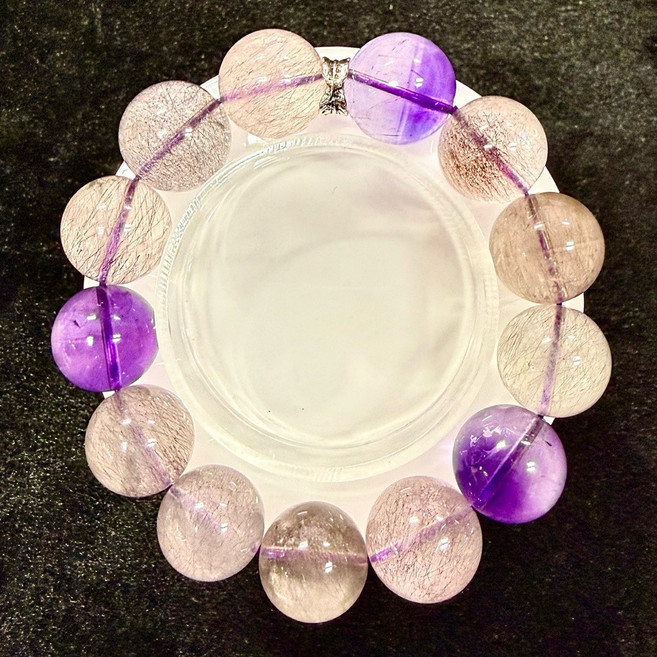 AURUM RUTILE 超七水晶手鍊 14mm／16mm