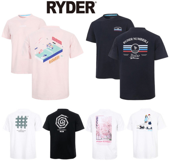 라이더 배드민턴 티셔츠 반팔 상의 2024RC-1 2 3 4 5 6 7 8 9